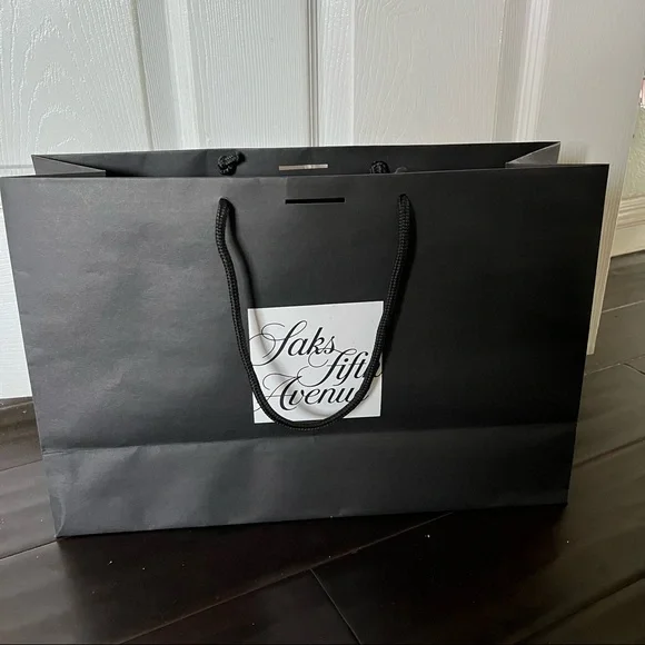 Saks Fifth Avenue Accents Saks Fifth Avenue Shopping Gift Bag Poshmark